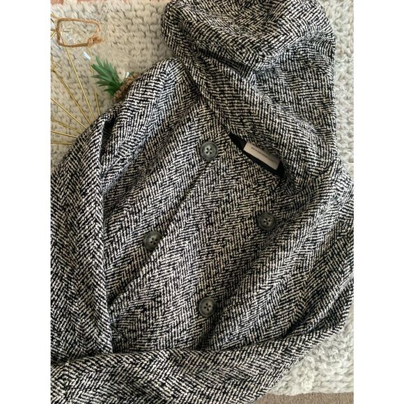 Aeropostale Tweed Like Double Breasted Coat - Picture 4 of 13